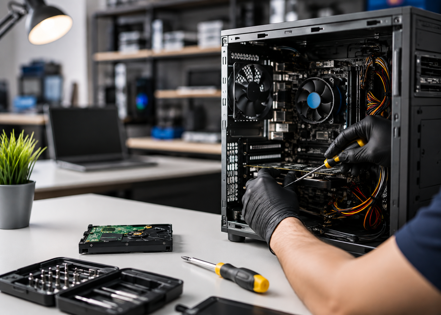 Professional desktop repair service in Al Barsha Dubai